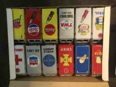 Coca Cola Bread Trucks Complete Set Japan Friction Trucks Mint Condition