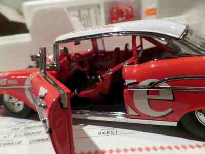 DANBURY MINT 1:24 SCALE NIB 1957 COCA-COLA PRO STREET SUPER COMP--AN AMERICAN IC