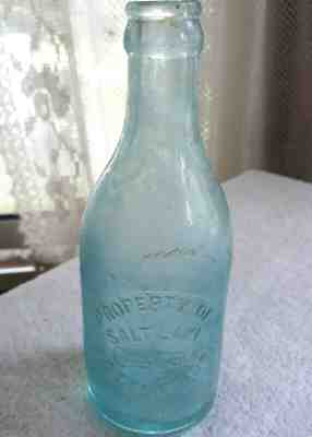 Script Coca Cola Bottle Salt Lake City Utah