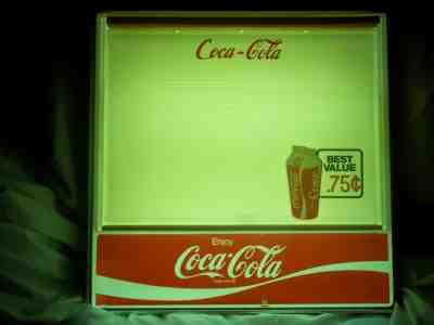 Classic Vintage Coca-Cola Lighted Menu Board Sign 3/sets of NOS Letters Numbers 
