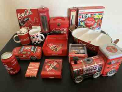 COCA COLA Bundle Set Collection - LOT OF 15 - Variety Coke Products