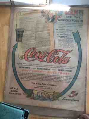 1908 4 Th Of July Coca Cola Ad