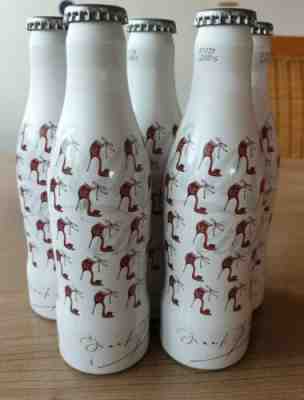 Nice Coca Cola alu bottles from Germany. Manolo Blahnik Designer  5 full bottle 