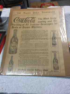 1907 Macon Daily Telegraph Coca-Cola advertisement