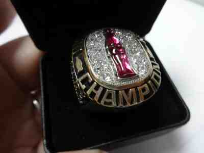 2017 Coca-Cola Championship Ring McLamb Consolidated Distribution Champion