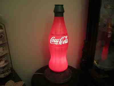 1920's Coca Cola Bottle Lamp