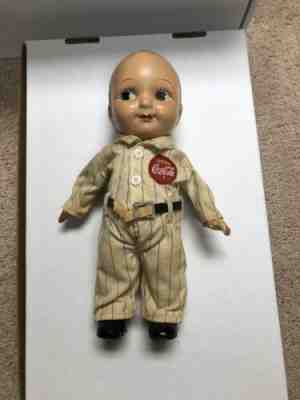 ORIGINAL VINTAGE 1950'S COCA-COLA BUDDY LEE  COMPOSITION DOLL