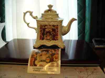 HTF Vintage 1998 Coca Cola Coke Calendar Girls Tea Pot Teapot 401/5000