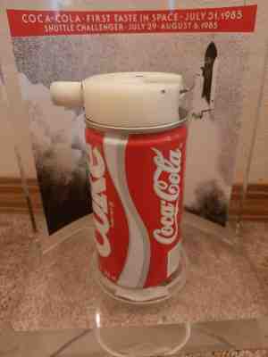 Very Rare Coca Cola First Taste in Space July 31, 1985 Shuttle Challenger 