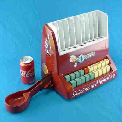 COCA-COLA Converted AUTOMATIC COIN CHANGER- 1957 MP Coin Master