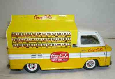 VINTAGE 1950'S JAPAN TIN COCA-COLA CORVAIR PICKUP TRUCK
