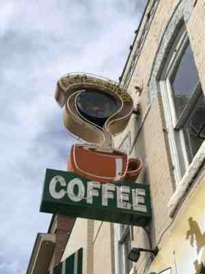 Retro Coffee Shop Neon Sign