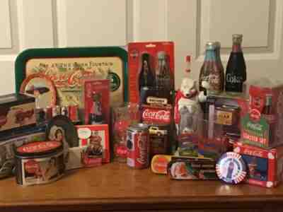 coca cola collectibles Huge Lot