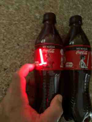 Coke Star Wars LED Light-up Bottles Limited Edition