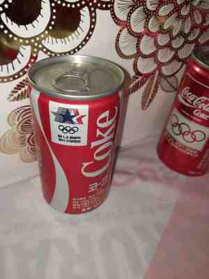 Coca cola coke can korea