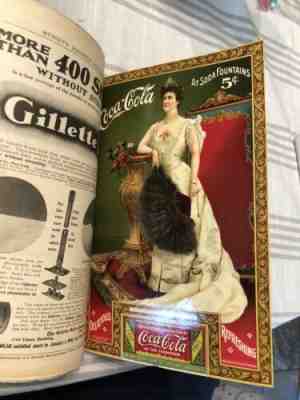 Rare July 1905 Coca-Cola "Un-Cut" LILLIAN NORDICA  Coupon Ad Vintage The Munsey