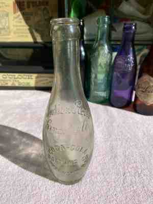 M6) Washington NC Indian Rock Ginger Ale Coca-cola soda bottle Super Rare Town