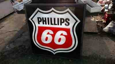 Phillips "66" illuminated sign 1984