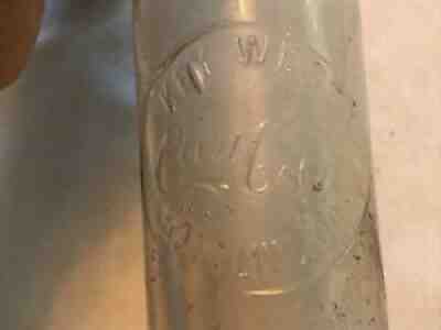 KEY WEST BOTTLING CO. Vintage Coca Cola Bottle, Dixie SUPER RARE