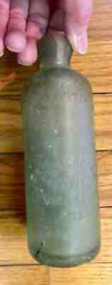SCARCE BIEDENHARN CANDY COMPANY HUTCH COCA-COLA BOTTLE VICKSBURG MS ca 1890