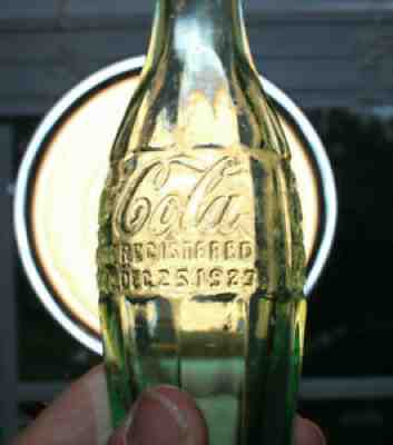 RARE COCA COLA DEC. 25,1923 BOTTLE " BROOKHAVEN, MS. PORTER'S - " R + "