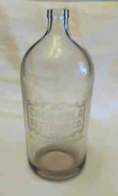 RARE ETCHED COCA COLA BOTTLING LAS VEGAS SELTZER BOTTLE, c1915-1929 I.G.C.