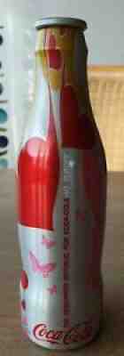 Coca Cola Alu bottle from Brazil Argentina  Designer Republic M5.VERY RARE empty
