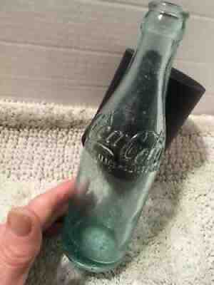 Antique Straight Side Script Coca Cola Bottle Coke Early 1905-1915