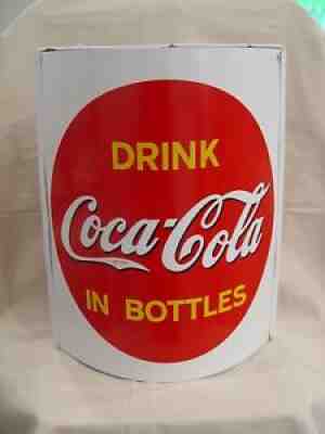 Old Drink Coca-Cola In Bottle Coke Soda Advertising String Twine Holder Sign