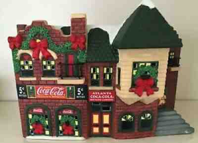 Coca-Cola - Town House Collection - Town Square Christmas 1999