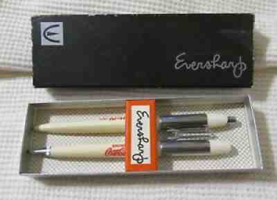 Vintage Coca-Cola Hi-fi Club Pen & Pencil set