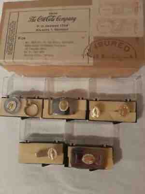 Vintage Coca-Cola collectibles from 1962