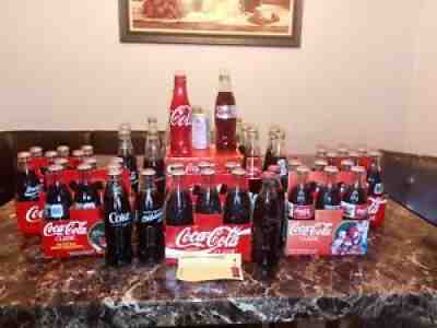 coca cola bottle 46 unopen 9 open rotating coca cola polar bear alarm clock