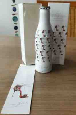 Nice Coca Cola Alu from Germany Designer Manolo Blahnik. 1 full bottle+box+card