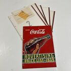 VINTAGE 1939 COCA COLA ADVERTISING PRICE LIST CATALOG plus 5 SUPPLEMENTS