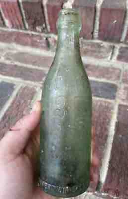 Vintage Coca Cola Bottling Co. "3-C" Charleston, SC Flavor Bottle Straight Side