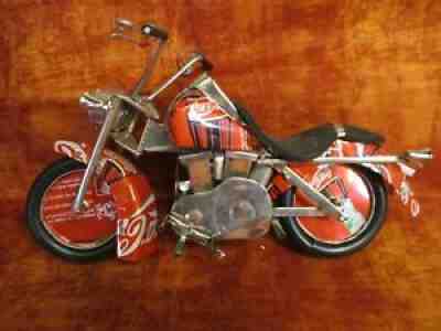 Coca Cola Motorcycle Made From Real Aluminum Coca-Cola Coke Cans Made in Vietnam