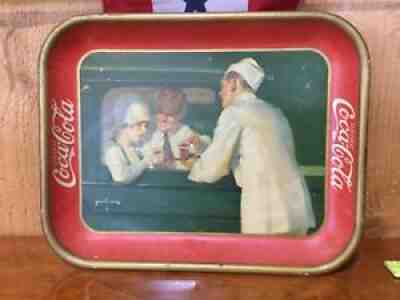 Original 1927 Coca Cola Curb Service Tray