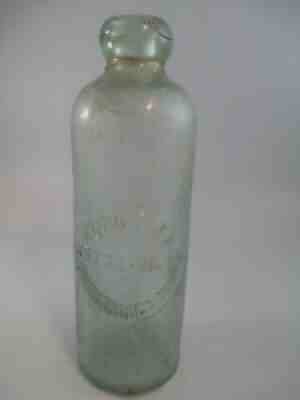 Coca-Cola Chattanooga Coco Misspell Hutch Bottle 1890s Authentic Antique