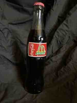 1997 Bolivia Mcdonalds Coca Cola -SUPER RARE- Product Illegal In Bolivia