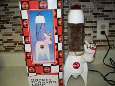 Coca Cola ROCKET TORNADO LAMP