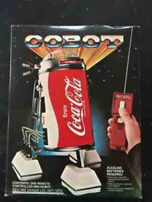 NEW 1977 COMPLETE COCA-COLA COBOT ROBOT W/BOX STAR WARS NEVER USED