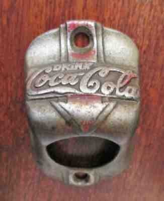1930s COCA COLA Wall Mount Opener, Rare Unlisted (Not Starr X)