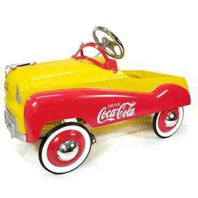Coca Cola Pedal Car by Gearbox 70105 Drink Coke Pressed Steel Advertising