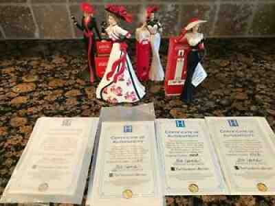 Collection of 10 Coca-Cola Figurines