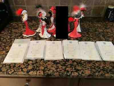 Collection of 12 Coca-Cola Figurines