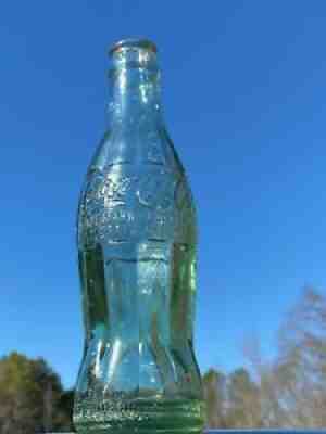 RARE! T H MAUI HI Hawaii Coca Cola Hobbleskirt Bottle Christmas Dec 25 1923