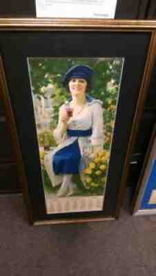 1921 May Coca-Cola Calendar Professionally Framed - Beautiful