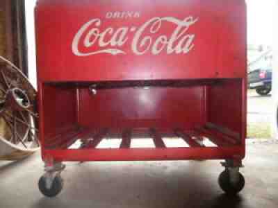 1930's twin door coca cola cooler Â 