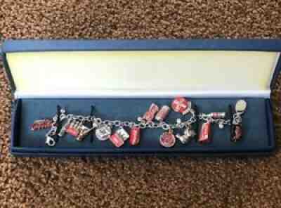 Coca Cola Through the Years Charm Bracelet from The Bradford Exchange
